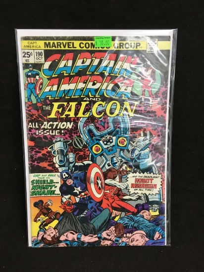 Captain America and the Falcon #190 Comic Book from Amazing Collection