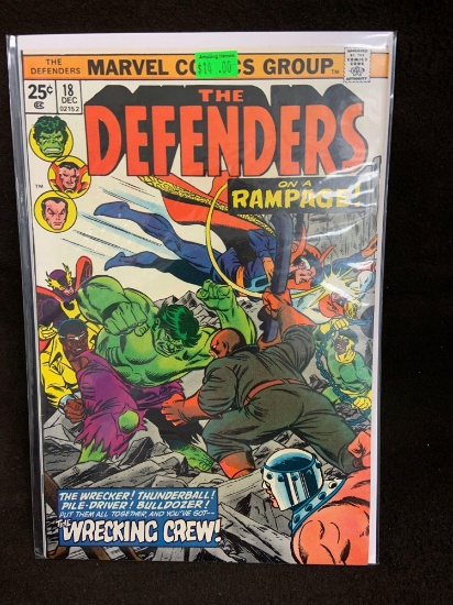 Defenders #18 Comic Book from Amazing Collection