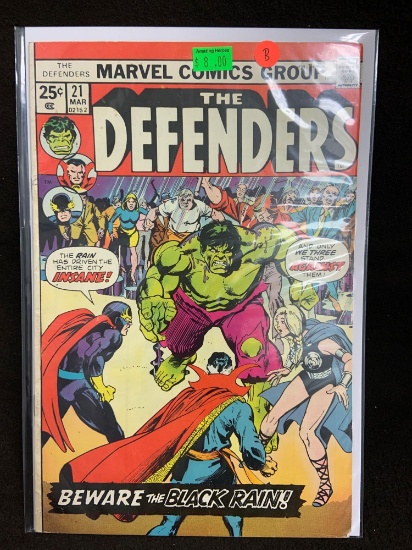 Defenders #21 Comic Book from Amazing Collection B