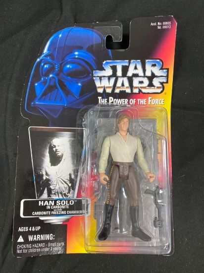 Star Wars The Power of the Force Han Solo Action Figure New in Original Package