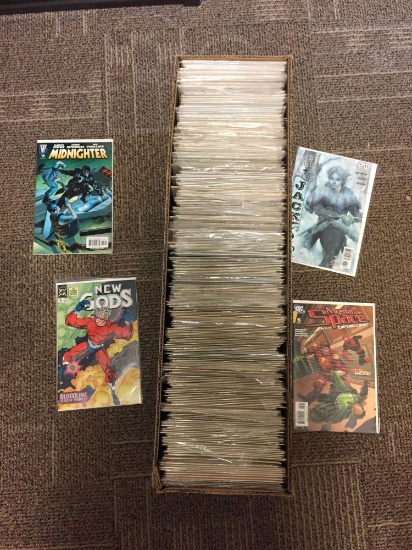Long Box Full of Comic Books from Collection