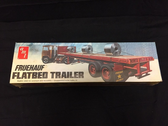 Sealed Vitnage AMT Fruehauf Flatbed Trailer Model in Original Sealed Box