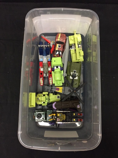 Lot of Vintage Toys - Mostly Seems to be Transformers from Estate Collection