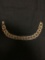 Lang Designer Custom Link 12mm Wide 8in Long 12Kt Gold-Filled Bracelet