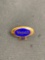 Oval 18x12mm Enameled Signed Designer 10Kt Gold-Filled Vepco Commemorative Pin