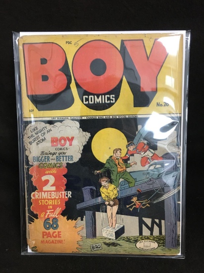 Boy Comics #26 Vintage Comic Book - ATTIC FIND!