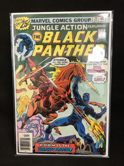 Jungle Action #22 Featuring Black Panther Vintage Comic Book - ATTIC FIND!