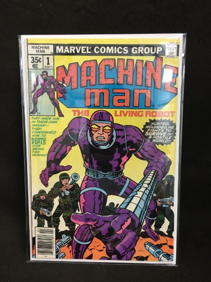 Machine Man #1 Vintage Comic Book - ATTIC FIND!