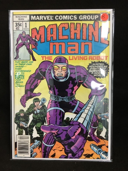 Machine Man #1 Vintage Comic Book - ATTIC FIND! B