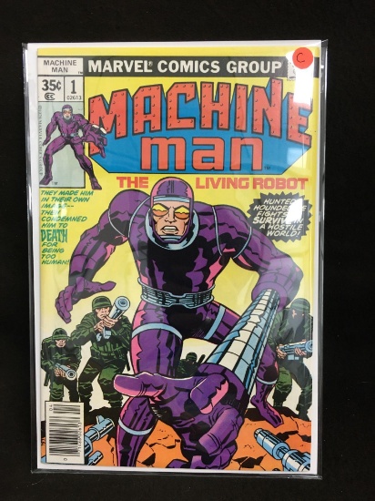 Machine Man #1 Vintage Comic Book - ATTIC FIND! C