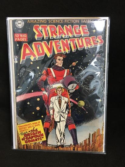 Strange Adventures #9 Vintage Comic Book - ATTIC FIND!