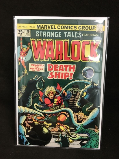 Strange Tales #179 Warlock Vintage Comic Book - ATTIC FIND!