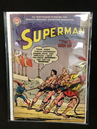 Superman #112 Vintage Comic Book - ATTIC FIND!