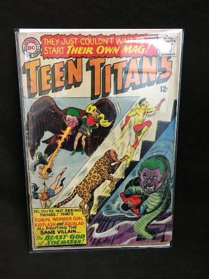Teen Titans #1 Vintage Comic Book - ATTIC FIND!