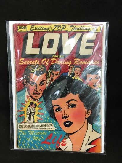 Love Stories #14 Vintage Comic Book - ATTIC FIND!