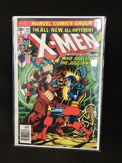 X-Men #102 Vintage Comic Book - ATTIC FIND!