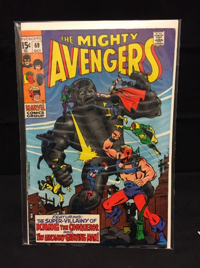 The Avengers #69 Comic Book from Estate Collection