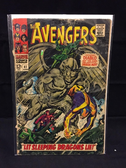 The Avengers #41 Comic Book from Estate Collection