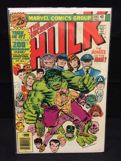 The Incredible Hulk #200 Comic Book from Estate Collection