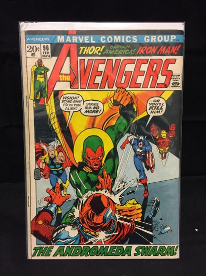 The Avengers #96 Comic Book from Estate Collection