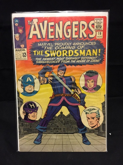 The Avengers #19 Comic Book from Estate Collection