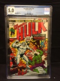 CGC Graded 5.0 The Incredible Hulk #162 1st App Wendigo Comic Book from Estate Collection