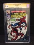 CGC Graded 9.6 Amazing Spider-Man #361 Signed by Mark Bagley 1st Carnage Comic Book from Estate