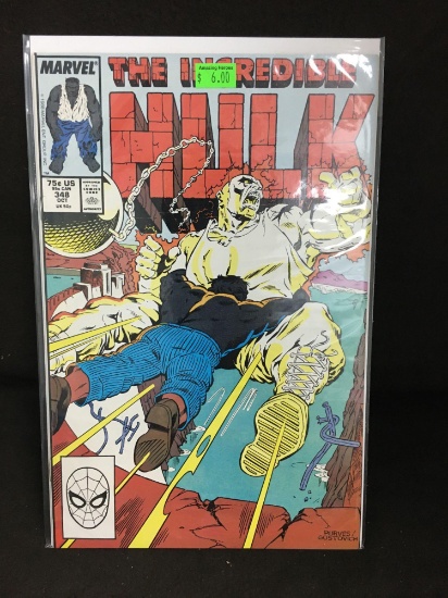 The Incredible Hulk #348 Vintage Comic Book from Amazing Collection B