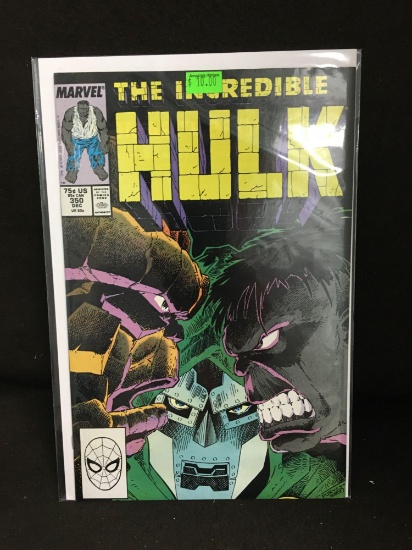 The Incredible Hulk #350 Vintage Comic Book from Amazing Collection