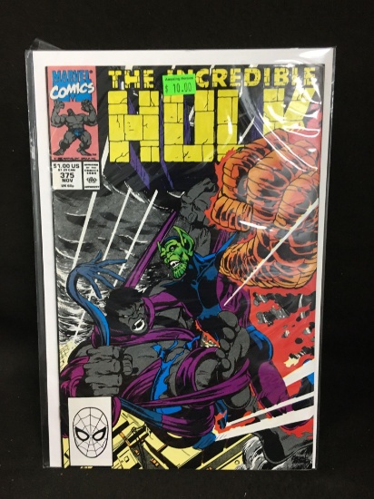 The Incredible Hulk #375 Vintage Comic Book from Amazing Collection B