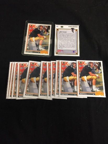 1991 Upper Deck #13 Brett Favre Packers Rookie Football Card - TIMES THE MONEY