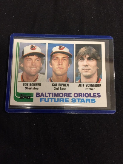 1982 Topps #21 Cal Ripken Jr. Orioles Rookie Baseball Card from Collection