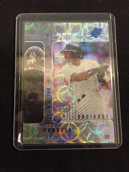 2000 SPx Radiance Bernie Williams Yankees Insert Card /100 - VERY RARE