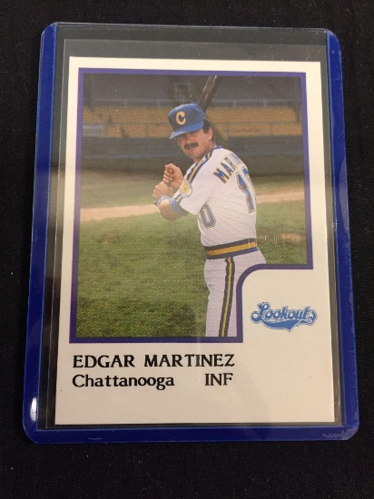 1986 Pro Cards Edgar Martinez Mariners Minor League Rookie Card - VERY RARE