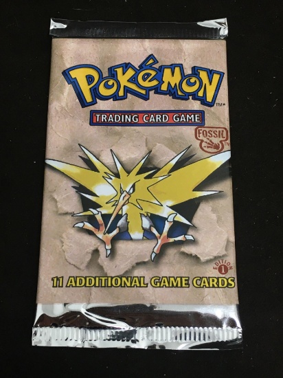 POKEMON Fossil 1st Edition SEAL Booster Pack RARE