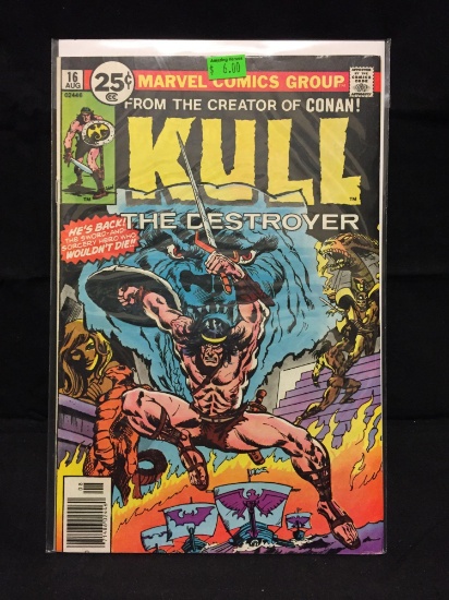 Kull The Destroyer #16 Vintage Comic Book from Amazing Collection