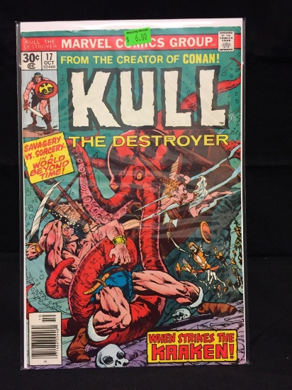 Kull The Destroyer #17 Vintage Comic Book from Amazing Collection