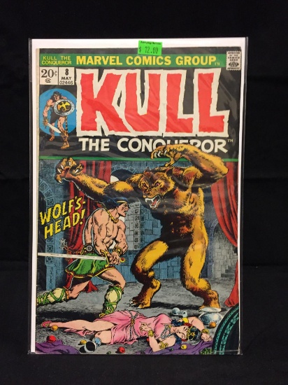 Kull The Conquerer #8 Vintage Comic Book from Amazing Collection