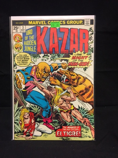 KA-ZAR #3 Vintage Comic Book from Amazing Collection