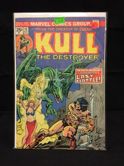 Kull The Destroyer #15 Vintage Comic Book from Amazing Collection B