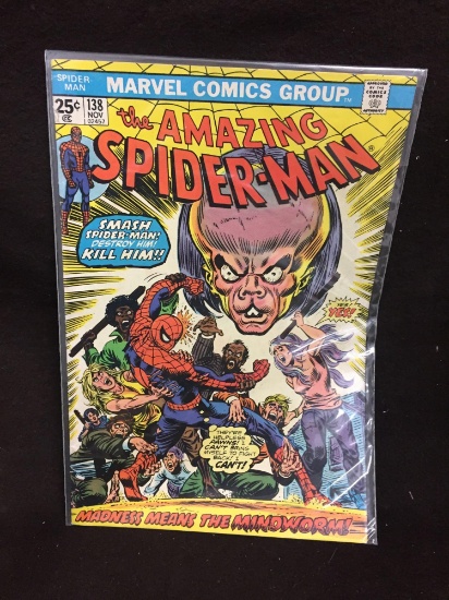 The Amazing Spiderman 138 Marvel Vintage Comic Book from Collection