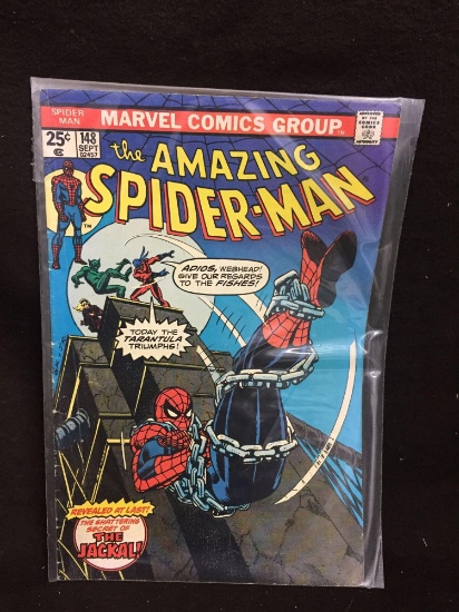 The Amazing Spiderman 148 Marvel Vintage Comic Book from Collection
