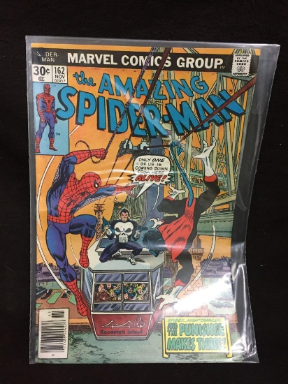 The Amazing Spiderman 162 Marvel Vintage Comic Book from Collection