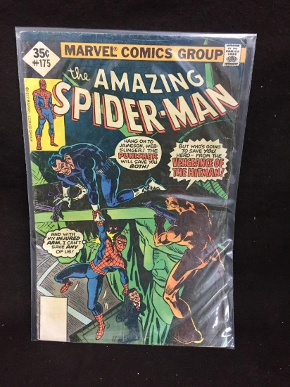 The Amazing Spiderman 175 Marvel Vintage Comic Book from Collection