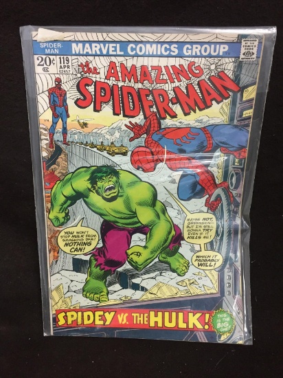 The Amazing Spiderman 119 Marvel Vintage Comic Book from Collection