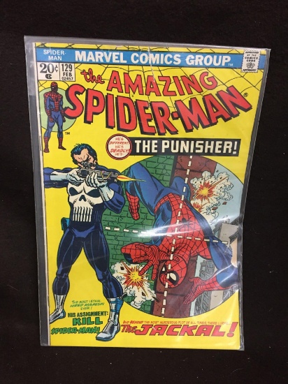 The Amazing Spiderman 129 Marvel Vintage Comic Book from Collection