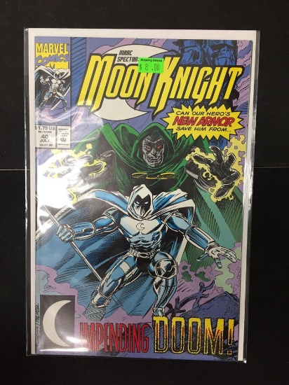 Marc Spector: Moon Knight #40 Comic Book from Amazing Collection
