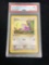 PSA Graded Mint 9 Pokemon Rattata Base Set 1st Edition Shadowless Card 61/102