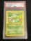 PSA Graded Mint 9 Pokemon Bulbasaur Base Set 1st Edition Shadowless Card 44/102