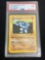 PSA Graded Mint 9 Pokemon Machoke Base Set 1st Edition Shadowless Card 34/102